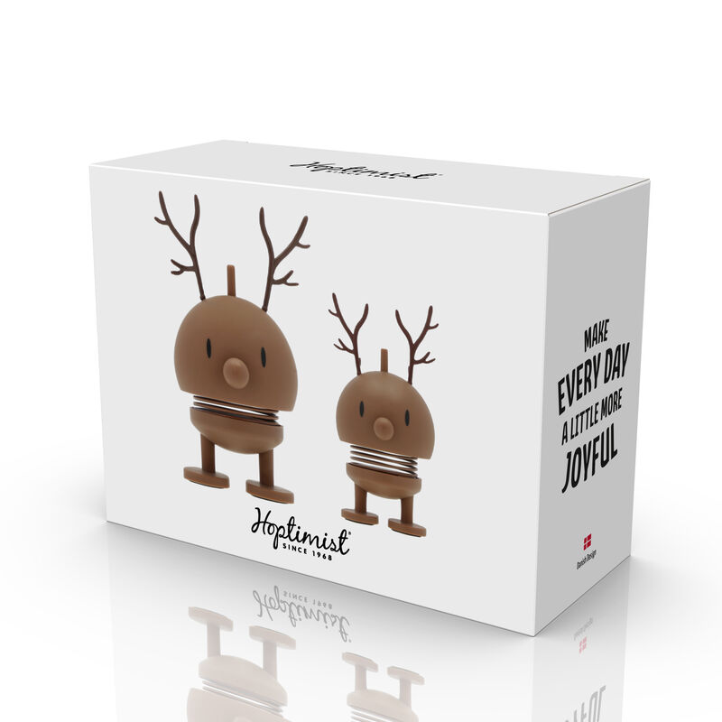 Soft Reindeer Bumble set Hoptimist 2 Stck.