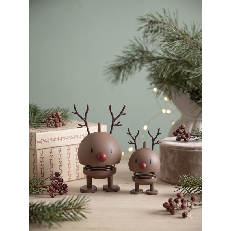 Soft Reindeer Bumble set Hoptimist 2 stk.