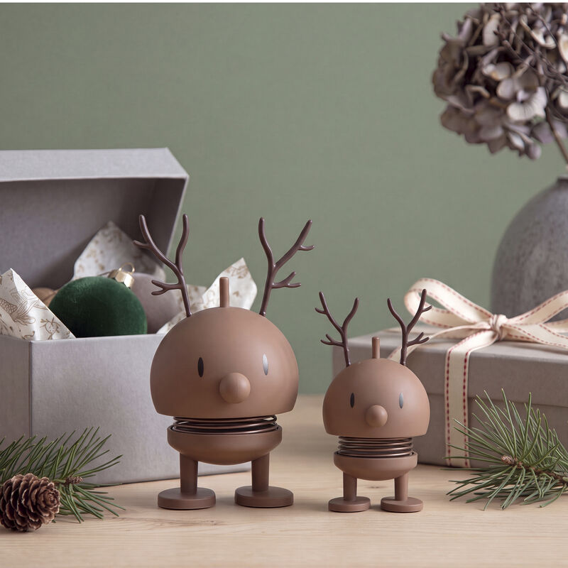 Soft Reindeer Bumble set Hoptimist 2 stk.