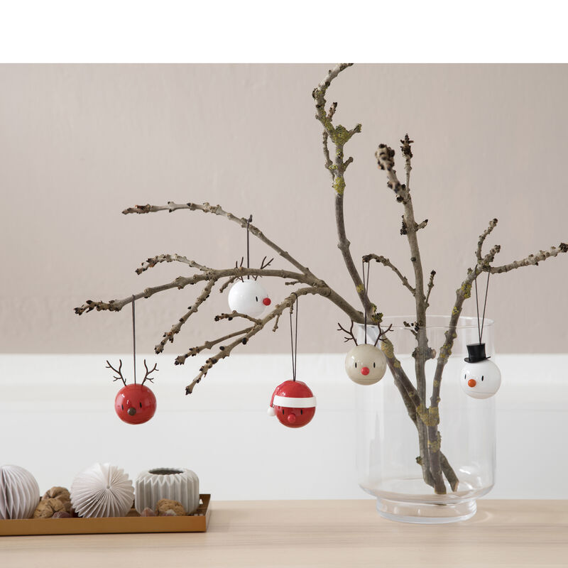 Santa Claus Bumble Juleoph&aelig;ng 2 stk.