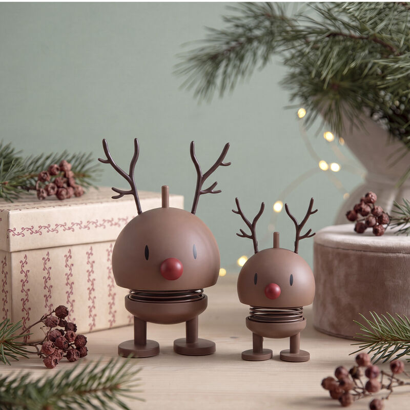 Soft Reindeer Bumble set Hoptimist 2 stk.