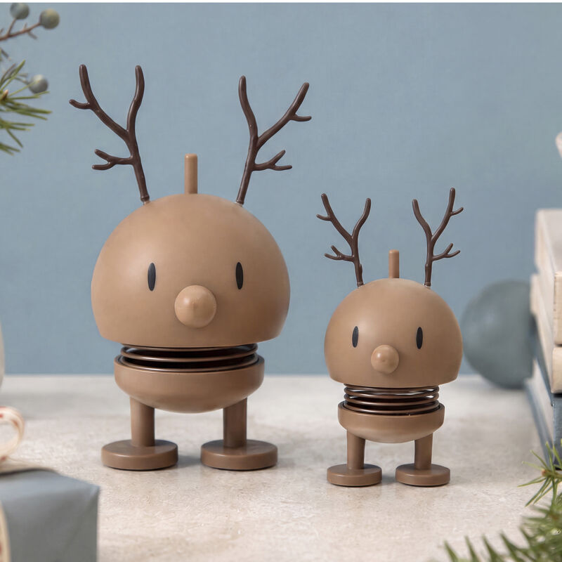 Soft Reindeer Bumble set Hoptimist 2 stk.